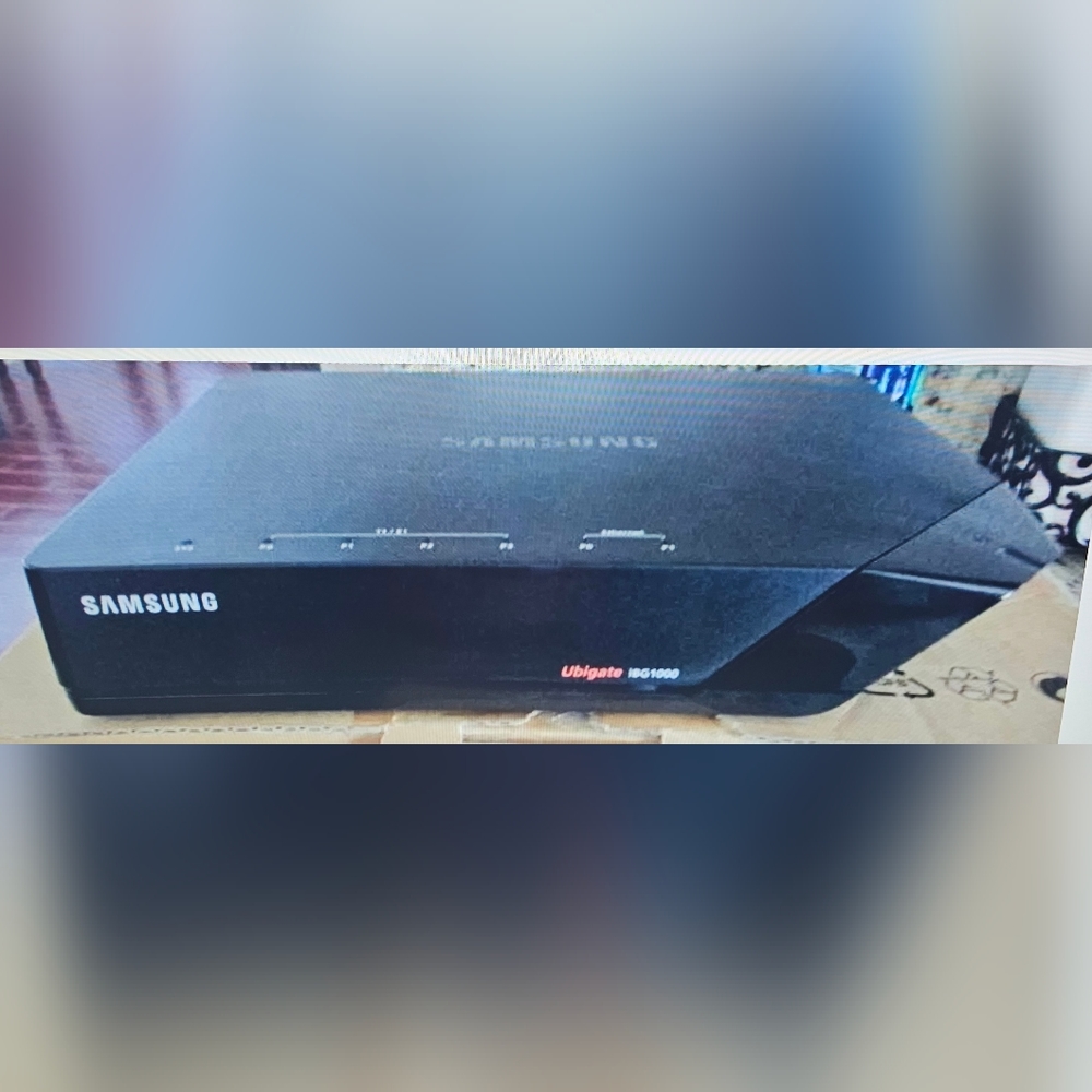 Samsung Ubigate IBG-1000 Router (IBG-1000A/XAR)in excellent condition